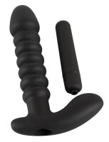 Black Velvets Vibrating plug medium
