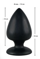 Black Velvets Butt Plug Extra