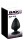 Black Velvets Butt Plug Extra
