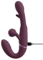 JAVIDA RC Strapless Strap-On With Flicking Tongue