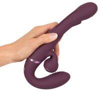 JAVIDA RC Strapless Strap-On With Flicking Tongue