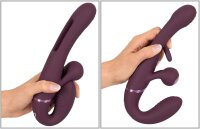 JAVIDA RC Strapless Strap-On With Flicking Tongue