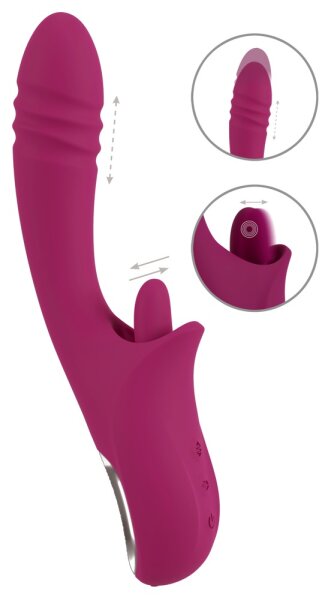 JAVIDA Licking & Thrusting Vibrator