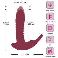 JAVIDA RC Hands-free 3 Function Vibrator