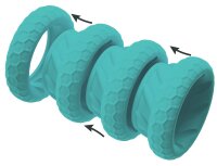 You2Toys 3-in-1 Cock & Ball Ring Set