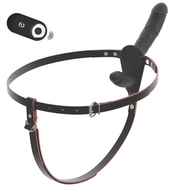 You2Toys RC Vibrating Double Strap-On