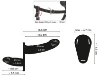 You2Toys RC Vibrating Double Strap-On