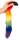 You2Toys fluffy tail Regenbogenfarben