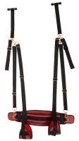 Bad Kitty Door Swing mit schwarzen Gurten
