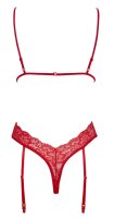kissable Body aus feiner roter Spitze L/XL
