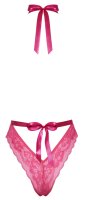 kissable Body aus feiner pinkfarbener Spitze L/XL