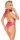 kissable Body aus feiner pinkfarbener Spitze L/XL