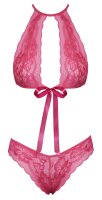 kissable Set mit verführerischen Satin-Bindeschleifen L/XL
