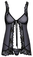 kissable Set Babydoll aus feinem Powernet S/M