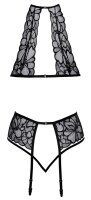 kissable Set aus feiner Blütenspitze L/XL