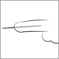 Penisplug Dip Stick Ripped Ø 6 mm