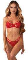 Obsessive Set Matildea mit goldfarbenen Schmuckdetails