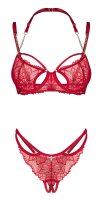 Obsessive Set Matildea mit goldfarbenen Schmuckdetails