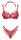 Obsessive Set Matildea mit goldfarbenen Schmuckdetails