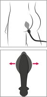 Anal Fantasy Elite Auto-Throb Inflatable Vibrating Plug