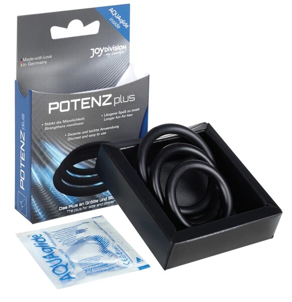 JOYDIVISION POTENZplus Penisring 3er Set