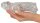 Crystal Penis Sleeve with extension + ball ring 19,2 cm