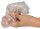 Crystal Penis Sleeve with extension + ball ring 19,2 cm
