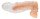 Crystal Penis Sleeve with extension + ball ring 19,2 cm