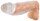 Crystal Penis Sleeve with extension + ball ring 19,2 cm