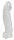Crystal Penis Sleeve with extension + ball ring 23 cm