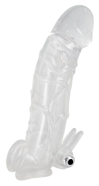 Crystal Penis sleeve extension and vibration