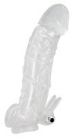Crystal Penis sleeve extension and vibration