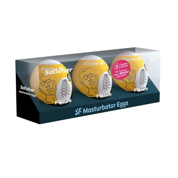 SATISFYER Men Masturbator Egg 3er Set