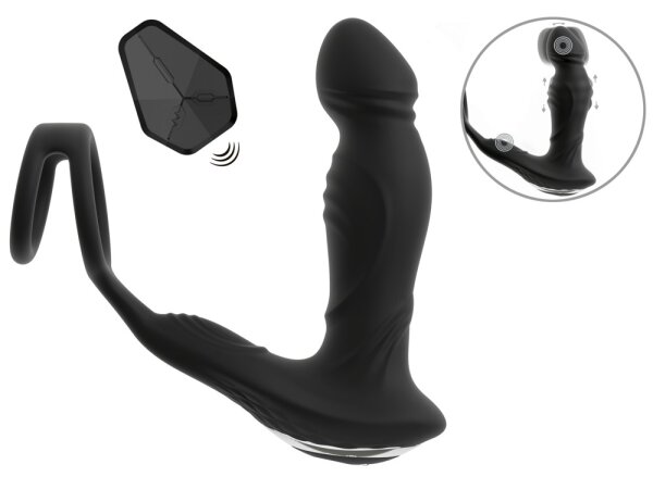 Rebel RC Vibrating Prostate Plug with Nodding Function