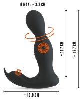Rebel RC Butt Plug with 2 Functions