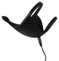 Rebel Cock ring with RC ball massager