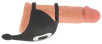 Rebel Cock ring with RC ball massager