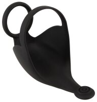 Rebel Cock ring with RC ball massager