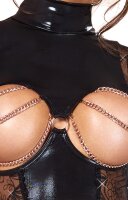 Abierta Fina Set mit busenfreiem Strapshemd