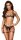 Abierta Fina Set mit Halsband-BH und Straps-Riostring