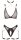 Abierta Fina Set mit Halsband-BH und Straps-Riostring