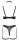 Abierta Fina Set mit Halsband-BH und Straps-Riostring