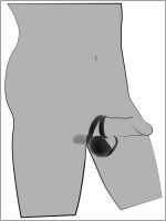 Rebel Ball Massager with Perineum Stimulator