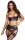 Abierta Fina Set mit Hebe-BH, Strapsgürtel und Ouvert-String