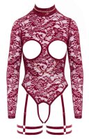 Abierta Fina Body mit Straps-Harness