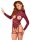 Abierta Fina Body mit Straps-Harness