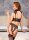 Abierta Fina Set mit Top & Straps-Slip