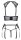Abierta Fina Set mit Strapsgürtel und String ouvert