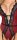 Abierta Fina Body ouvert im edlen roten Mattlook
