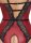 Abierta Fina Body ouvert im edlen roten Mattlook
